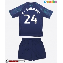 Otroške Nogometnih dresov Leicester City Boubakary Soumare #24 Gostujoči 2025-26 Kratki rokavi (+ hlače)